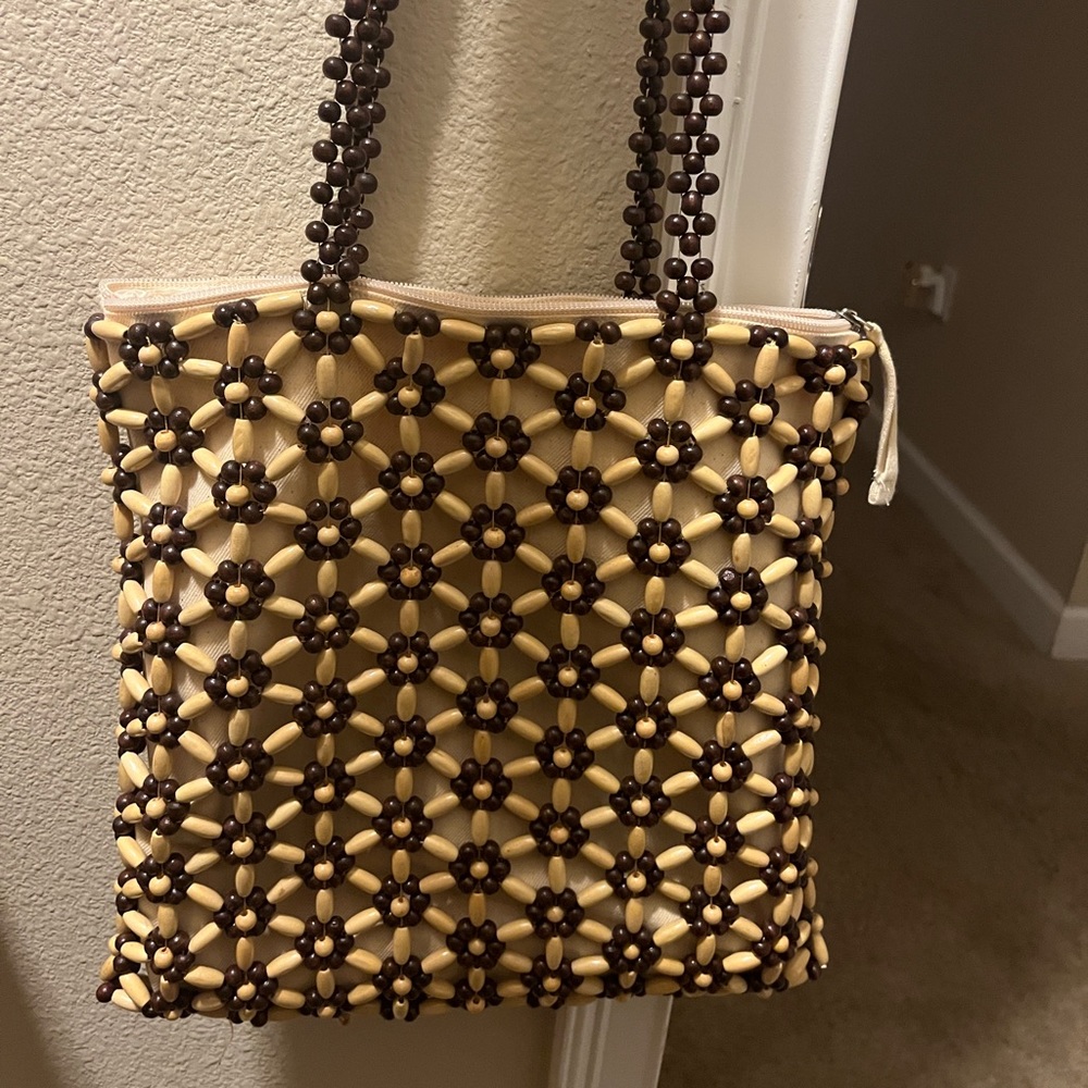 Call Me the Breeze Beaded Tote